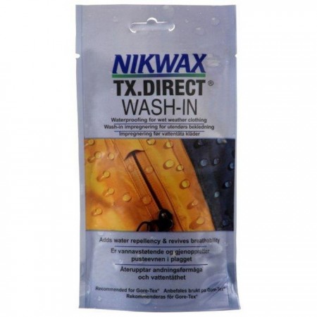 Impregnat saszetka do odzieży z membraną 100ml TX.DIRECT WASH-IN NIKWAX NI-50