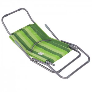 Leżak plażowy składany NILS CAMP NC3017 Green