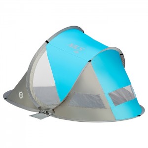 Namiot plażowy Pop-Up NC3143 200x120x93cm NILS CAMP Blue