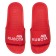 Klapki basenowe damskie Basic KUBOTA Czerwone z Białym Logo