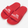 Klapki basenowe damskie Basic KUBOTA Czerwone z Białym Logo
