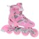Łyżworolki 2w1 rolki łyżwy dziecięce NH18366 NILS EXTREME Pink