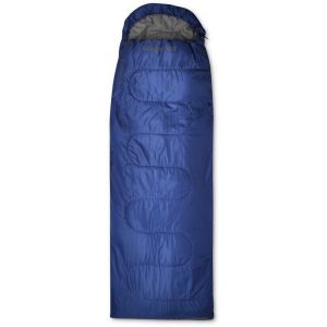 Śpiwór turystyczny kołdra CAMPUS COUGAR 150 (R-ZIP) Granatowy