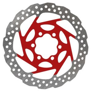 Tarcza hamulcowa 140mm (6 śrub) EWD003 RED do hulajnogi TECHLIFE X8 X8S X8 3.0