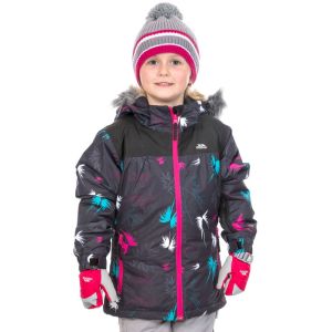 Kurtka narciarska dziecięca BEEBEAR TP75 TRESPASS Black