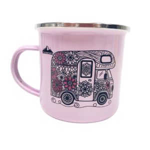 Kubek turystyczny emaliowany 300ml TourSport Outdoor Boho kamper
