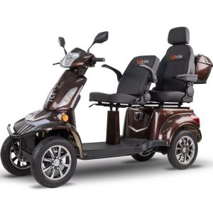 Skuter elektryczny BILI BIKE SHINO QUADRO DOPPIO LIT, 25km/h Brown