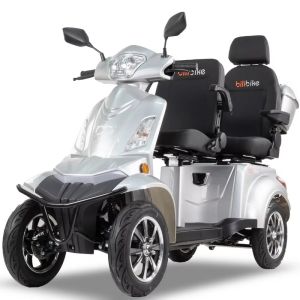 Skuter elektryczny inwalidzki BILI BIKE SHINO QUADRO LIT 20Ah/60V 25km/h Silver