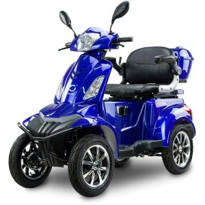 Skuter elektryczny inwalidzki BILI BIKE SHINO QUADRO GEL 20Ah/60V 25km/h Blue