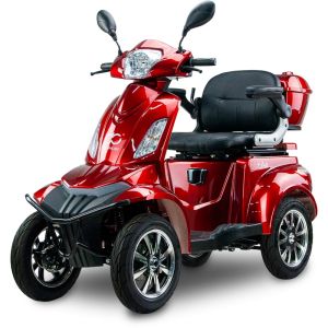 Skuter elektryczny inwalidzki BILI BIKE SHINO QUADRO LIT 20Ah/60V 25km/h Red
