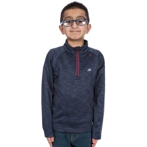 Polar dziecięcy 1/2-zip EDVIN TRESPASS Navy Marl