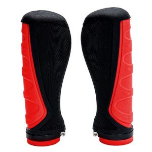 Uchwyty do kierownicy gripy uniwersalne do hulajnogi elektrycznej BLACK/RED