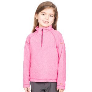 Polar dziecięcy 1/2 zip MEADOWS TRESPASS Pink Lady
