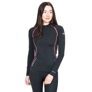 Koszulka treningowa kompresyjna damska DASHA DLX TRESPASS Black