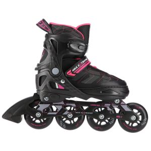 Rolki regulowane młodzieżowe NA11002 NILS EXTREME Violet