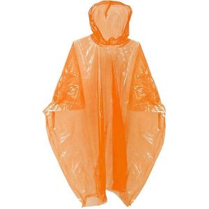 Poncho przeciwdeszczowe peleryna unisex TRESPASS DRYLITE Orange