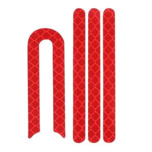 Naklejki odblaskowe (4 szt.) zaślepki śrub do Xiaomi M365/PRO Red