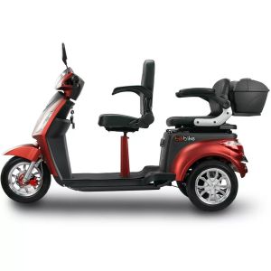 Skuter elektryczny inwalidzki BILI BIKE SHINO G5 20Ah/60V 25km/h Black/Red