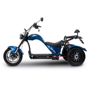 Skuter elektryczny trójkołowy BILI COCO COBRA TRIKE 20Ah/60V 45km/h Blue