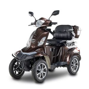 Skuter elektryczny inwalidzki BILI BIKE SHINO QUADRO LIT 20Ah/60V 25km/h Brown