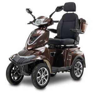 Skuter elektryczny inwalidzki BILI BIKE SHINO QUADRO G4 GEL 20Ah/60V 25km/h Brown