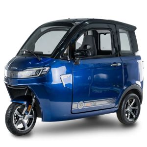 Skuter elektryczny inwalidzki zabudowany BILI BIKE ECOMO 3 58Ah/72V 45km/h Blue