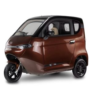 Skuter elektryczny zabudowany z dachem MICRO CAR BILI BIKE SIGMA 3 ECO GEL, 45km/h Brown