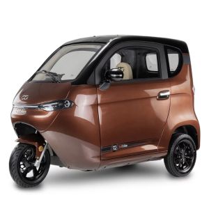 Skuter elektryczny zabudowany z dachem MICRO CAR BILI BIKE SIGMA 3 LIT (LiFePO4), 45km/h Brąz