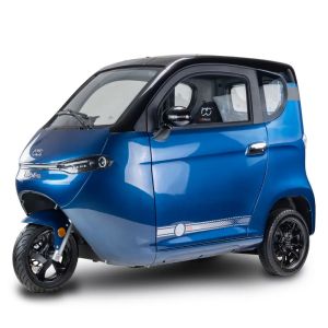 Skuter elektryczny zabudowany z dachem MICRO CAR BILI BIKE SIGMA 3 GEL, 45km/h Blue