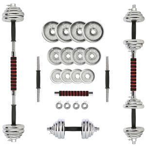 Sztangielki regulowane chromowane 20kg STC21 HMS