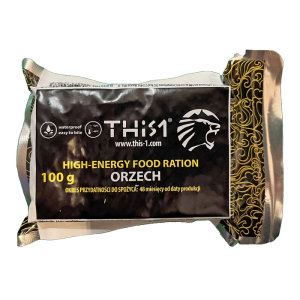 Baton survivalowy THIS-1 SURVIVAL (531 kcal) Orzechowy