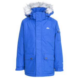 Kurtka zimowa parka dziecięca HOLSEY TP50 TRESPASS Blue